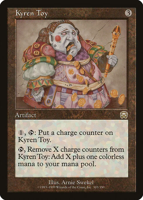 Kyren Toy, carta Magic di tipo Artifact illustrata da Arnie Swekel
