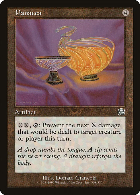 Panacea, carta Magic di tipo Artifact illustrata da Donato Giancola