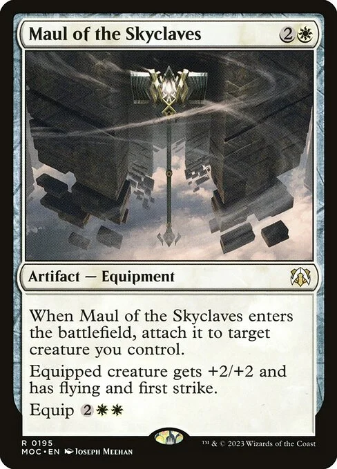 Maul of the Skyclaves, carta Magic di tipo Artifact — Equipment illustrata da Joseph Meehan