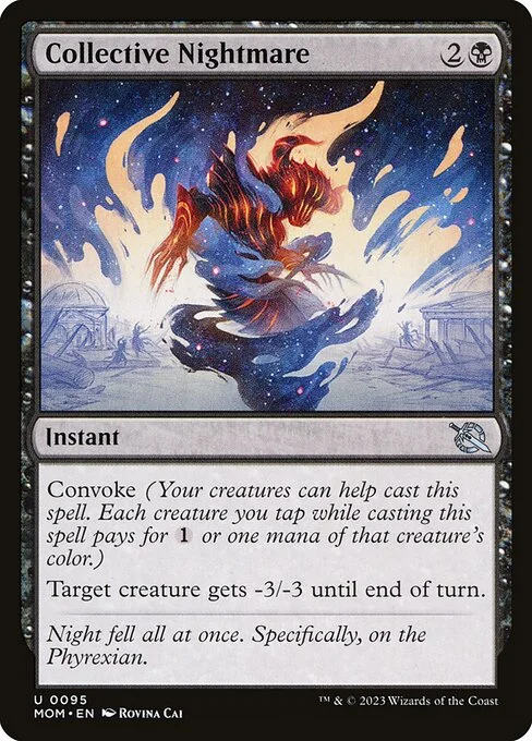 Collective Nightmare, carta Magic di tipo Instant illustrata da Rovina Cai