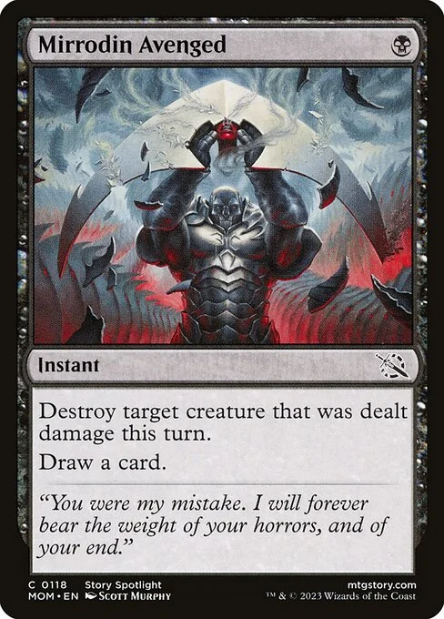 Mirrodin Avenged, carta Magic di tipo Instant illustrata da Scott Murphy