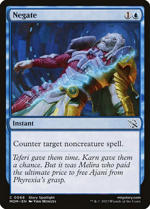 Negate, carta Magic di tipo Instant illustrata da Viko Menezes