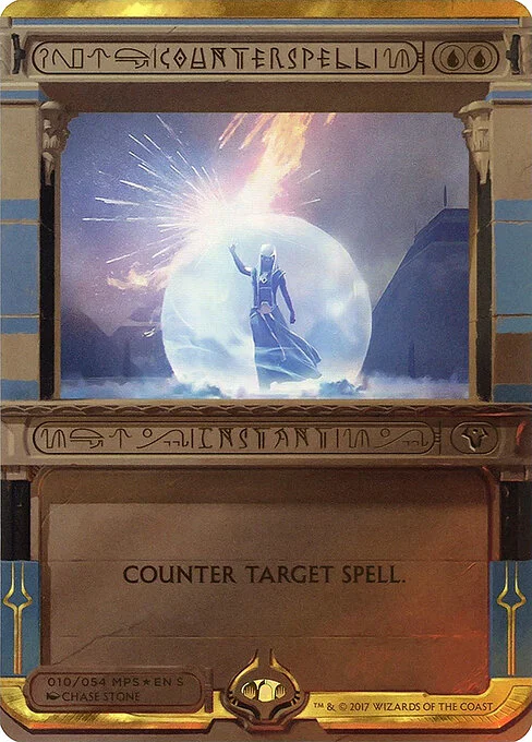 Counterspell, carta Magic di tipo Instant illustrata da Chase Stone