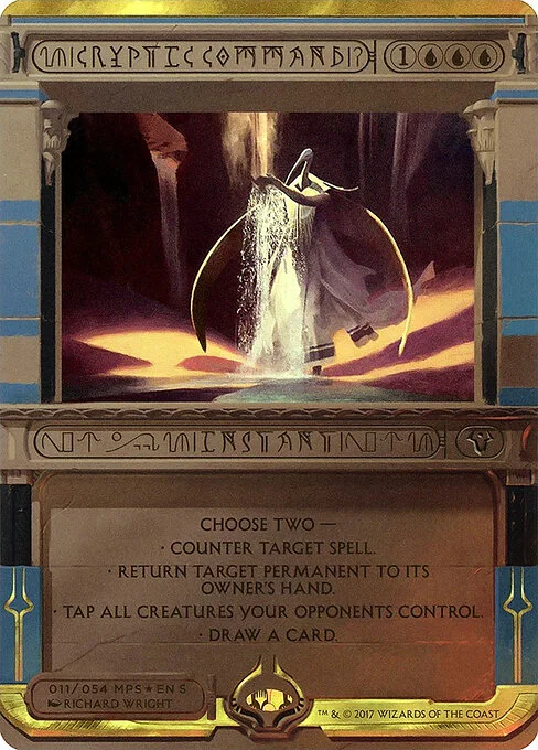 Cryptic Command, carta Magic di tipo Instant illustrata da Richard Wright