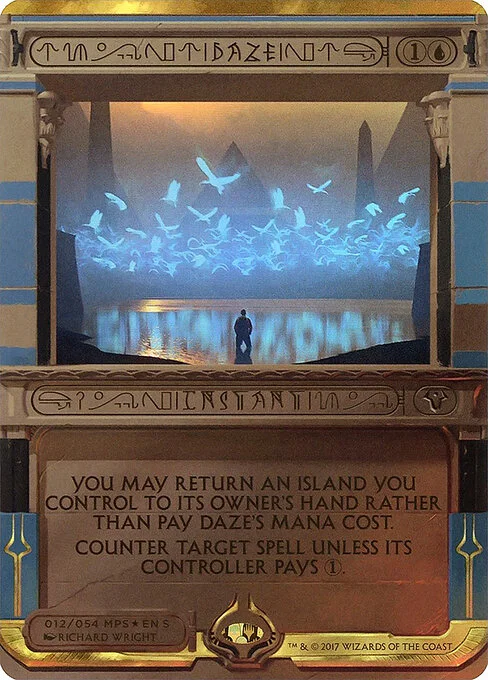 Daze, carta Magic di tipo Instant illustrata da Richard Wright