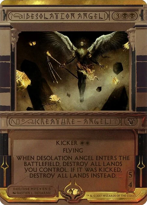 Desolation Angel, carta Magic di tipo Creature — Angel illustrata da Bastien L. Deharme