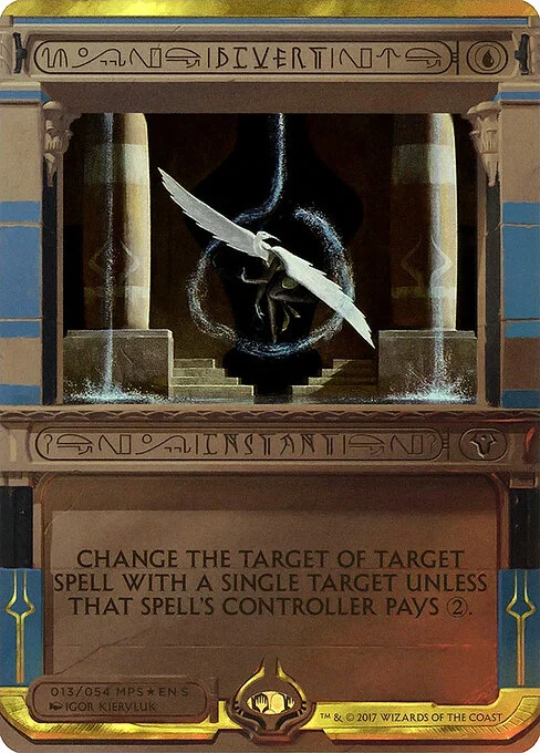 Divert, carta Magic di tipo Instant illustrata da Igor Kieryluk