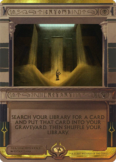 Entomb, carta Magic di tipo Instant illustrata da Eytan Zana