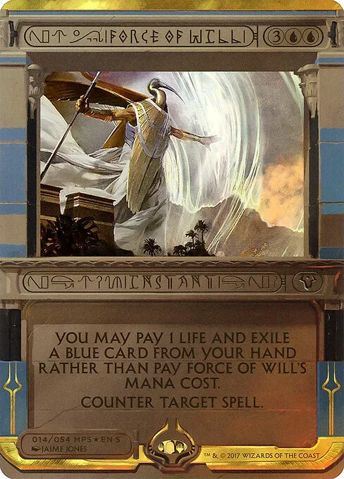 Force of Will, carta Magic di tipo Instant illustrata da Jaime Jones