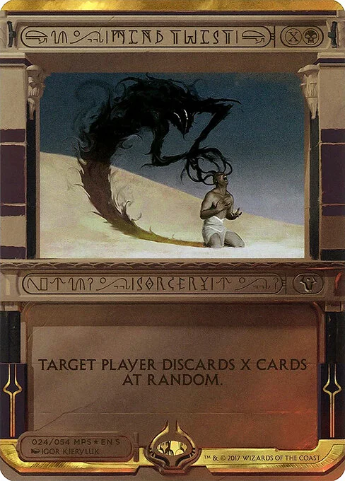 Mind Twist, carta Magic di tipo Sorcery illustrata da Igor Kieryluk