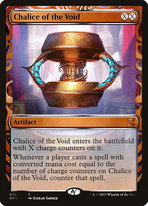 Chalice of the Void, carta Magic di tipo Artifact illustrata da Kieran Yanner