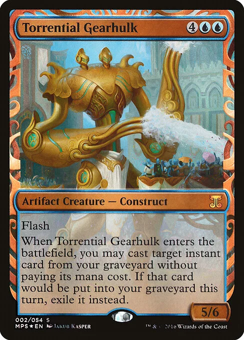 Torrential Gearhulk, carta Magic di tipo Artifact Creature — Construct illustrata da Jakub Kasper