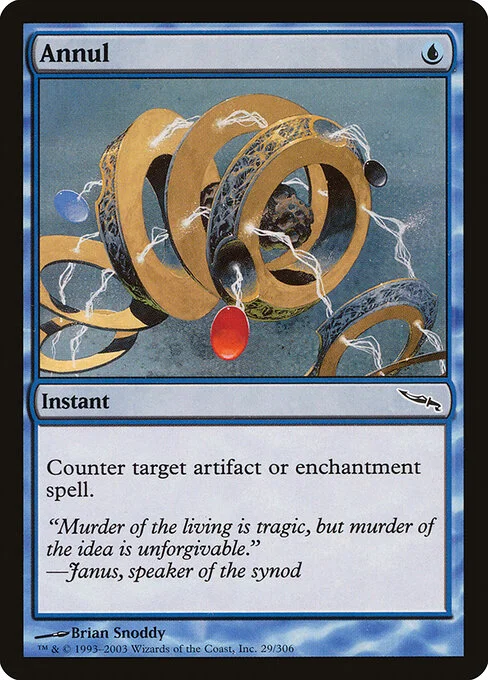 Annul, carta Magic di tipo Instant illustrata da Brian Snõddy