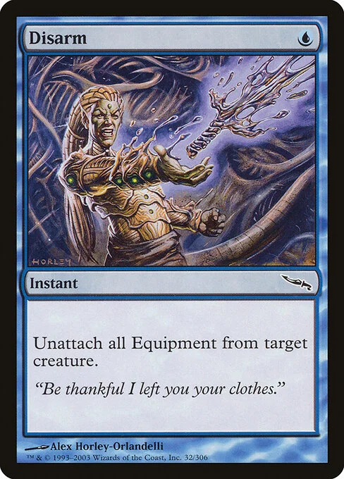 Disarm, carta Magic di tipo Instant illustrata da Alex Horley-Orlandelli