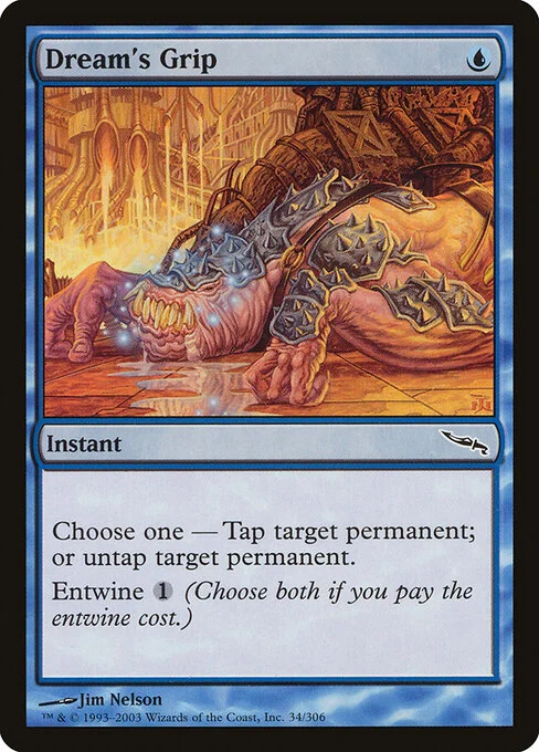Dream's Grip, carta Magic di tipo Instant illustrata da Jim Nelson