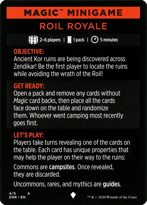 Roil Royale // Roil Royale (cont'd), carta Magic di tipo Card // Card
