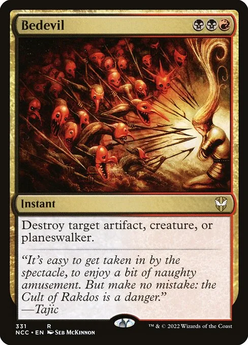 Bedevil, carta Magic di tipo Instant illustrata da Seb McKinnon