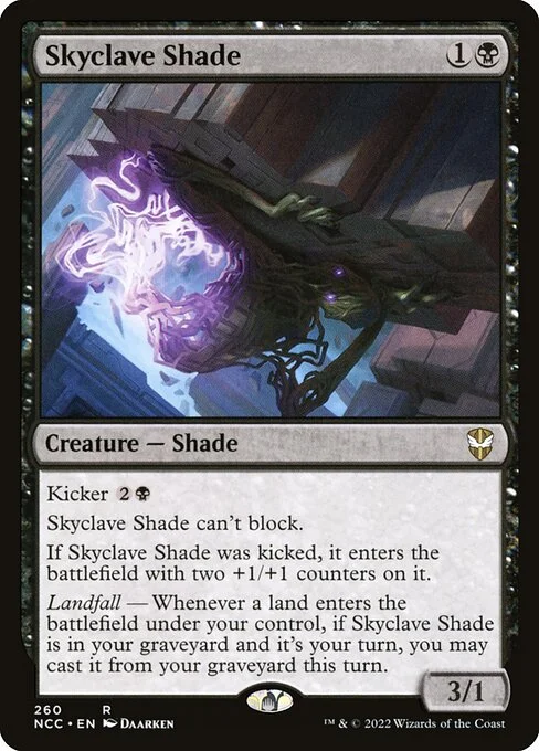 Skyclave Shade, carta Magic di tipo Creature — Shade illustrata da Daarken