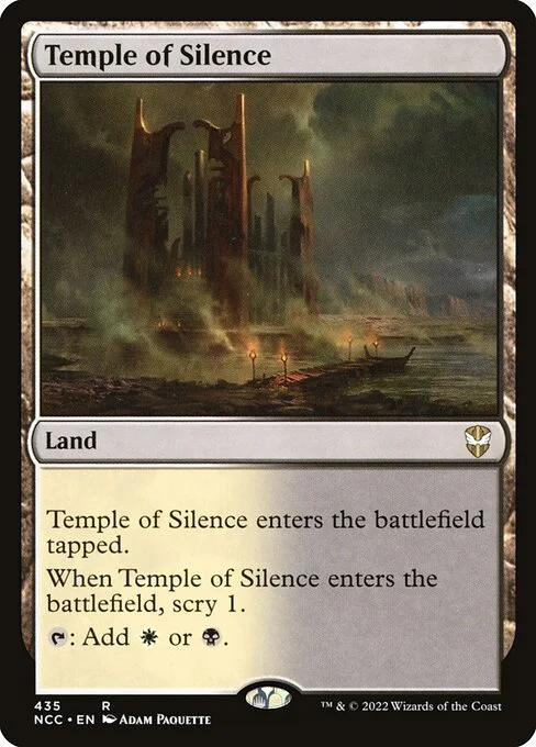Temple of Silence, carta Magic di tipo Land illustrata da Adam Paquette