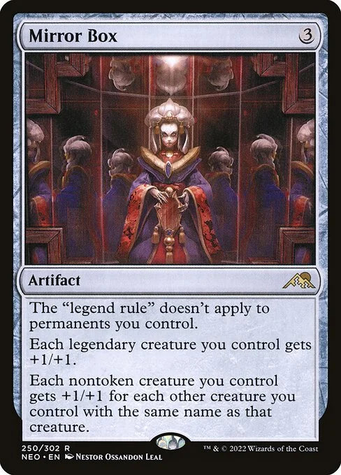 Mirror Box, carta Magic di tipo Artifact illustrata da Néstor Ossandón Leal