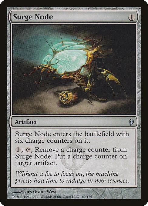 Surge Node, carta Magic di tipo Artifact illustrata da Lars Grant-West