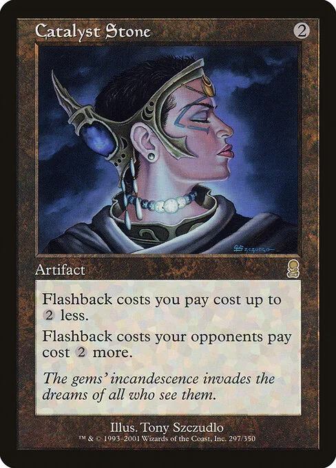 Catalyst Stone, carta Magic di tipo Artifact illustrata da Tony Szczudlo