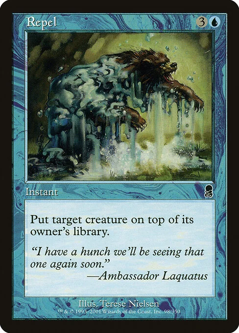 Repel, carta Magic di tipo Instant illustrata da Terese Nielsen
