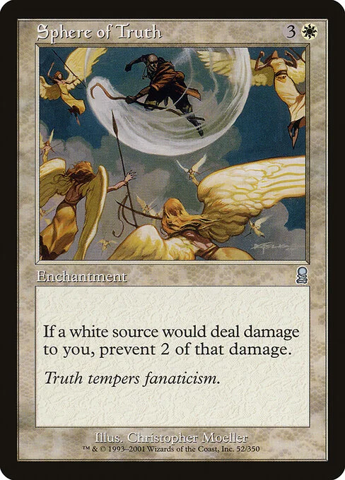 Sphere of Truth, carta Magic di tipo Enchantment illustrata da Christopher Moeller