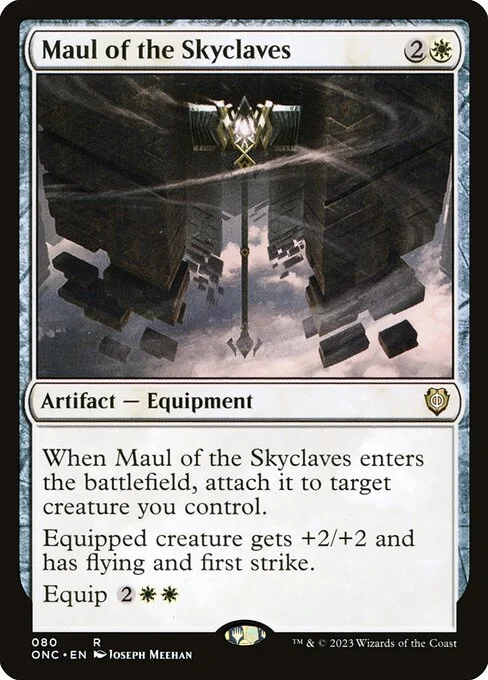 Maul of the Skyclaves, carta Magic di tipo Artifact — Equipment illustrata da Joseph Meehan