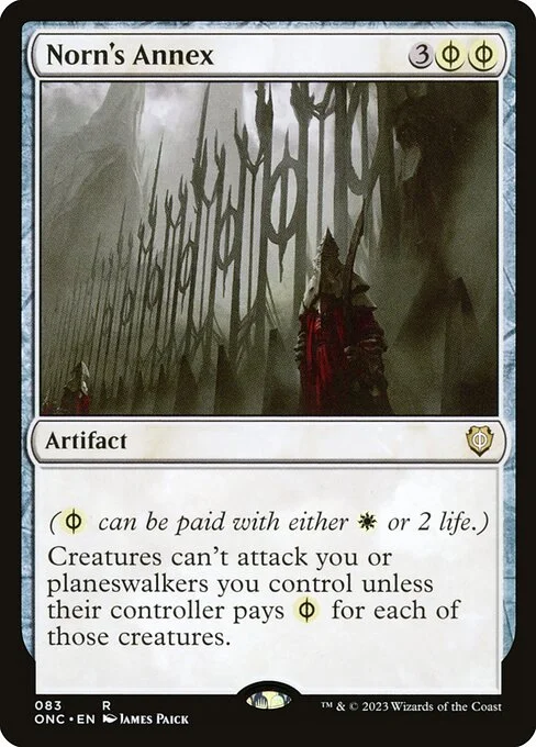 Norn's Annex, carta Magic di tipo Artifact illustrata da James Paick