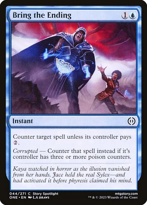 Bring the Ending, carta Magic di tipo Instant illustrata da L.A. Draws