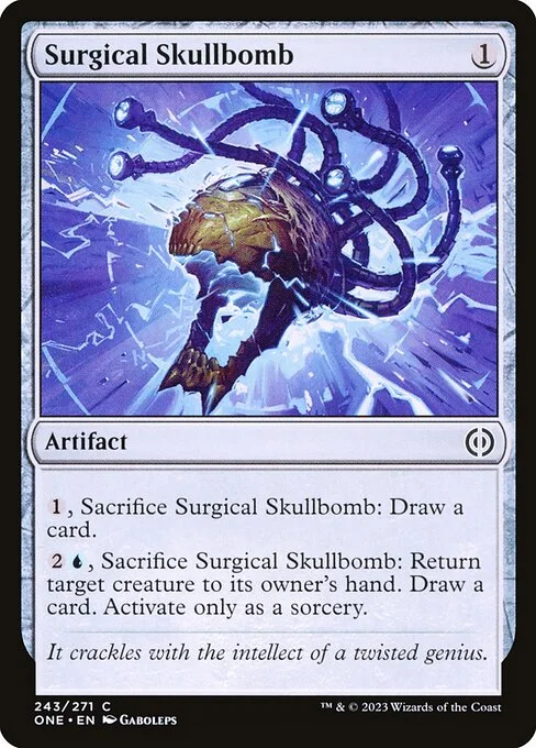 Surgical Skullbomb, carta Magic di tipo Artifact illustrata da Gaboleps