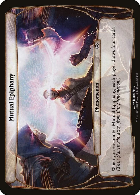 Mutual Epiphany, carta Magic di tipo Phenomenon illustrata da Jason Felix