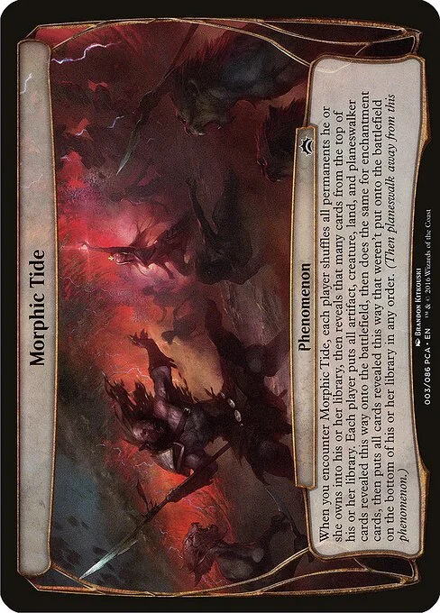 Morphic Tide, carta Magic di tipo Phenomenon illustrata da Brandon Kitkouski