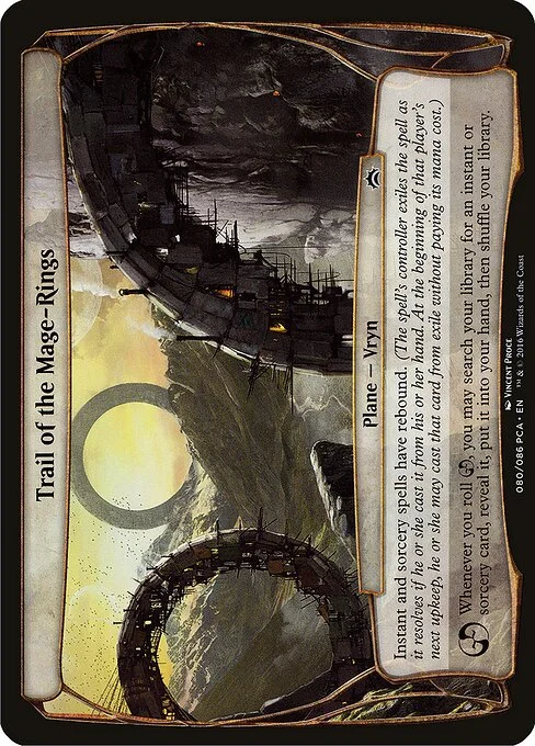 Trail of the Mage-Rings, carta Magic di tipo Plane — Vryn illustrata da Vincent Proce