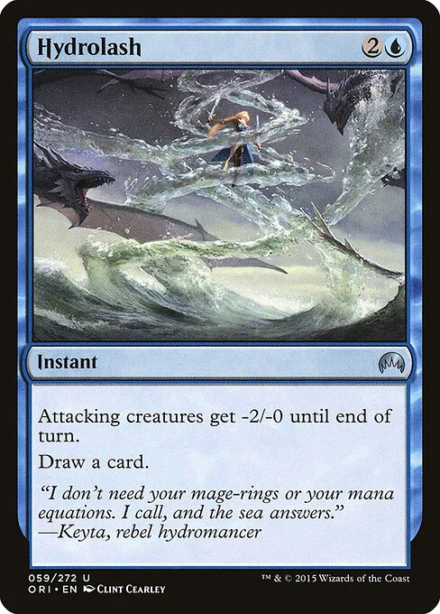 Hydrolash, carta Magic di tipo Instant illustrata da Clint Cearley