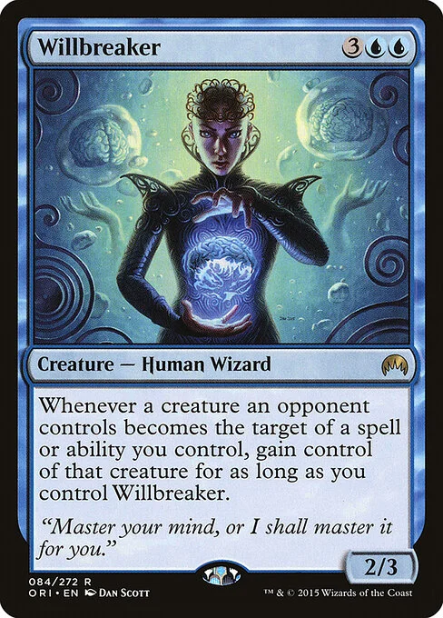 Willbreaker, carta Magic di tipo Creature — Human Wizard illustrata da Dan Murayama Scott