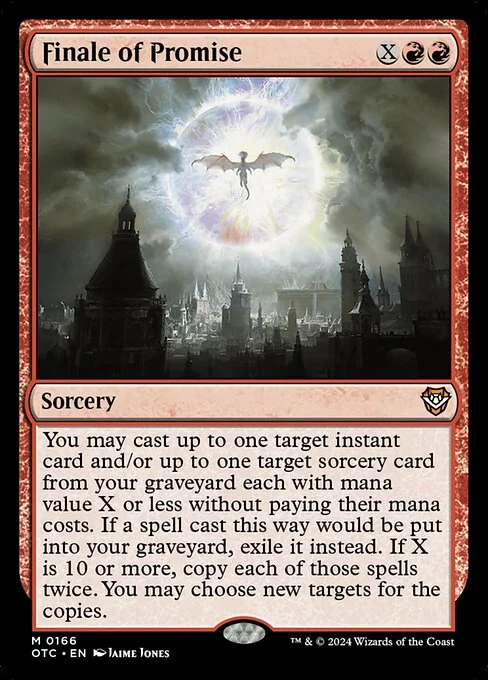 Finale of Promise, carta Magic di tipo Sorcery illustrata da Jaime Jones