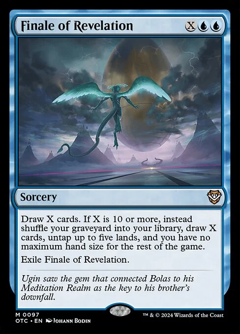Finale of Revelation, carta Magic di tipo Sorcery illustrata da Johann Bodin
