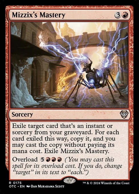 Mizzix's Mastery, carta Magic di tipo Sorcery illustrata da Dan Murayama Scott
