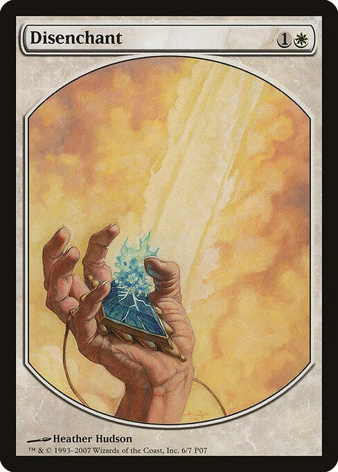 Disenchant, carta Magic di tipo Instant illustrata da Heather Hudson
