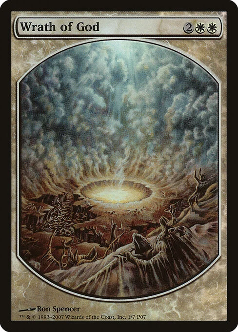 Wrath of God, carta Magic di tipo Sorcery illustrata da Ron Spencer