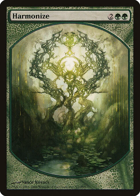 Harmonize, carta Magic di tipo Sorcery illustrata da Vance Kovacs