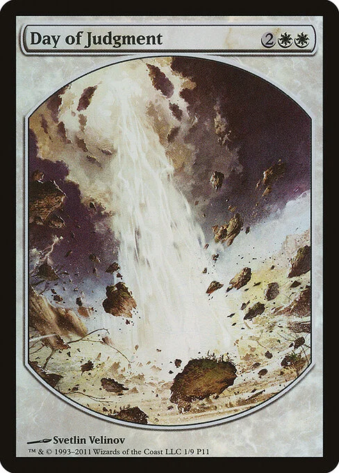 Day of Judgment, carta Magic di tipo Sorcery illustrata da Svetlin Velinov