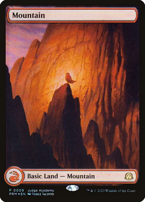 Mountain, carta Magic di tipo Basic Land — Mountain illustrata da Jorge Jacinto