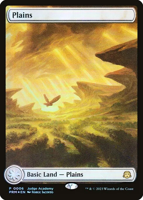 Plains, carta Magic di tipo Basic Land — Plains illustrata da Jorge Jacinto