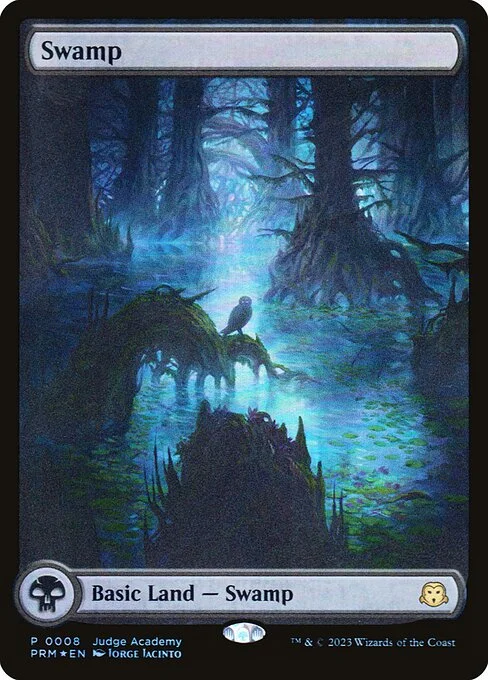 Swamp, carta Magic di tipo Basic Land — Swamp illustrata da Jorge Jacinto