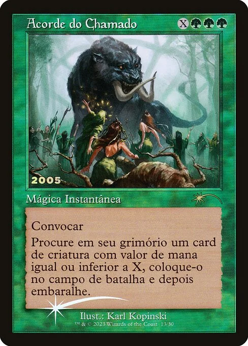 Chord of Calling, carta Magic di tipo Instant illustrata da Karl Kopinski