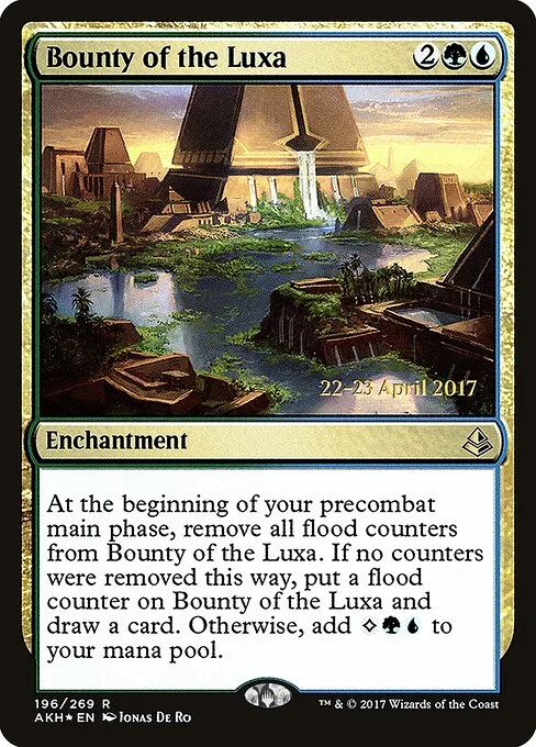 Bounty of the Luxa, carta Magic di tipo Enchantment illustrata da Jonas De Ro