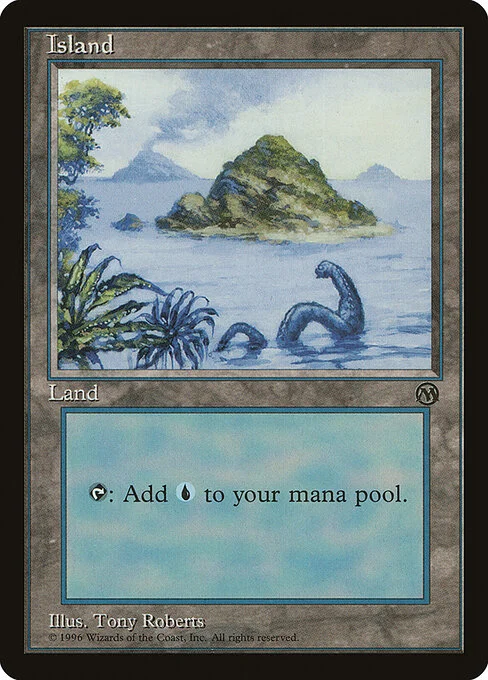 Island, carta Magic di tipo Basic Land — Island illustrata da Tony Roberts